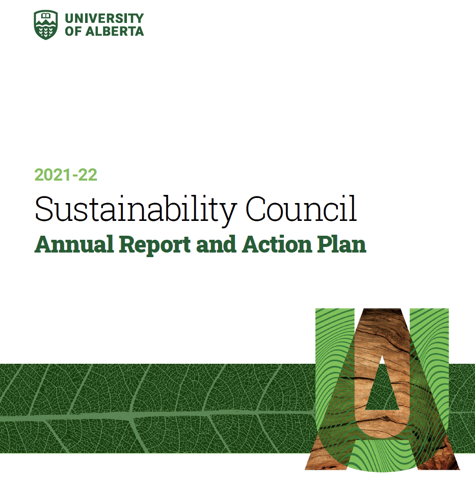 Read the Sustainability Council's Annual Report for 2021-2022