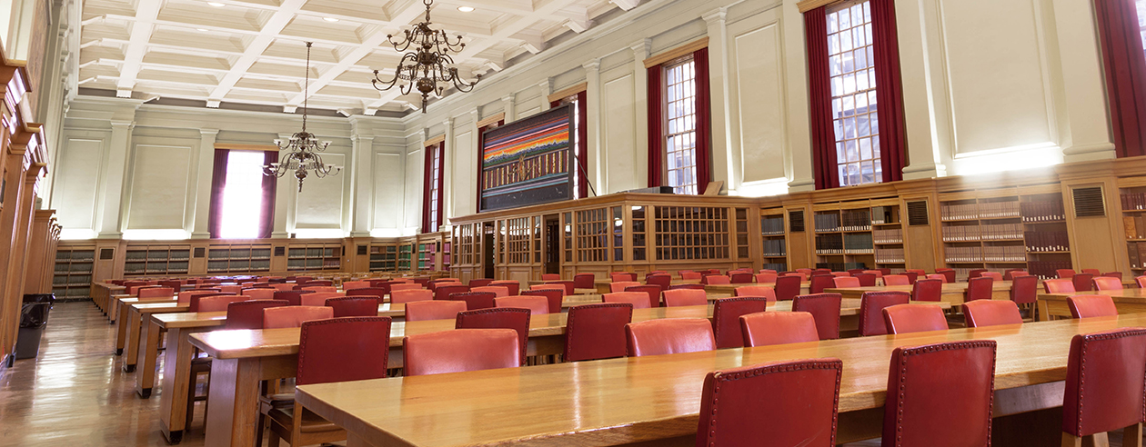 Interior of Rutherford Library