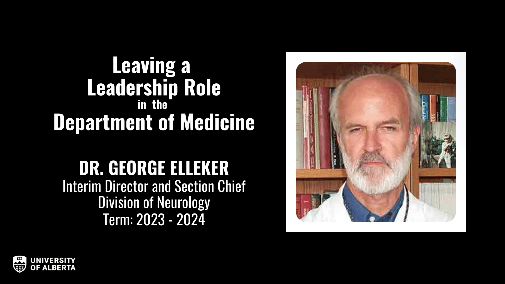 Dr. George Elleker