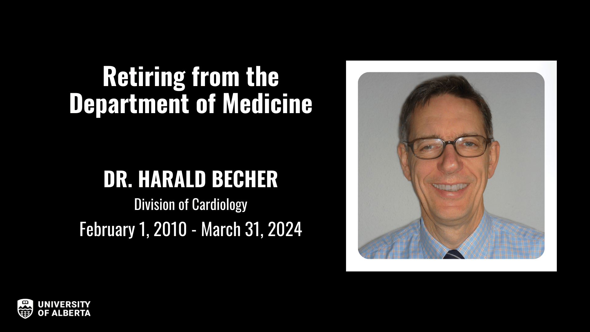 Dr. Harald Becher