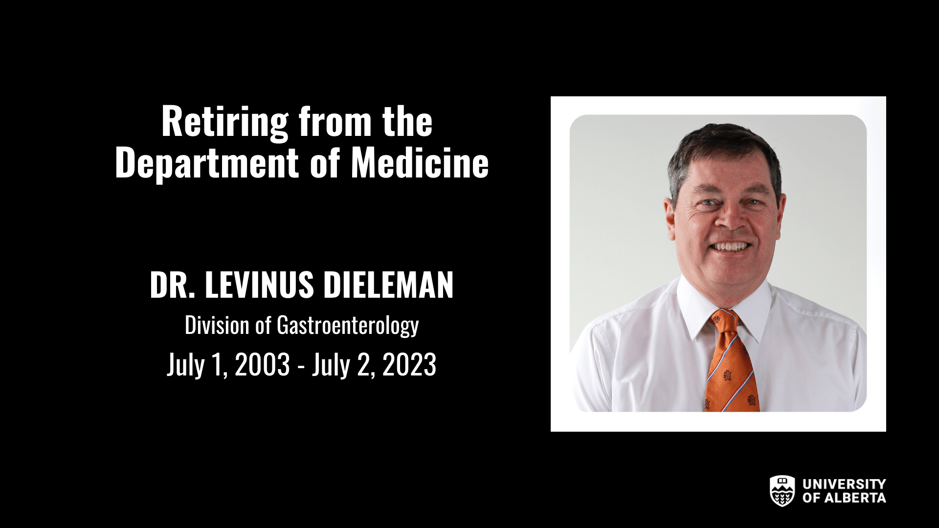 Dr. Levinus (Leo) Dieleman
