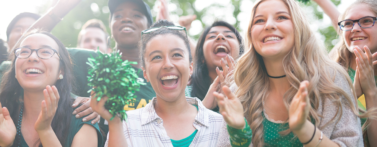 students smiling