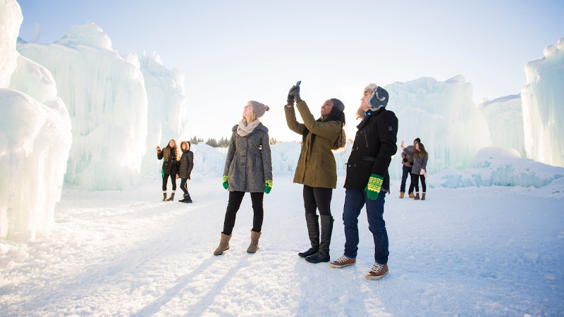 Ice castles