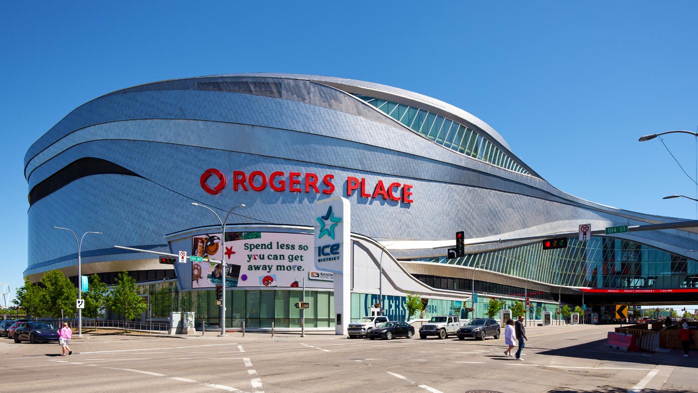 Rogers Place in Edmonton