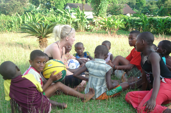 Taryn Barry in Cameroon