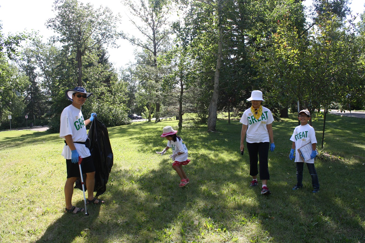 Edmonton River Valley Cleanup