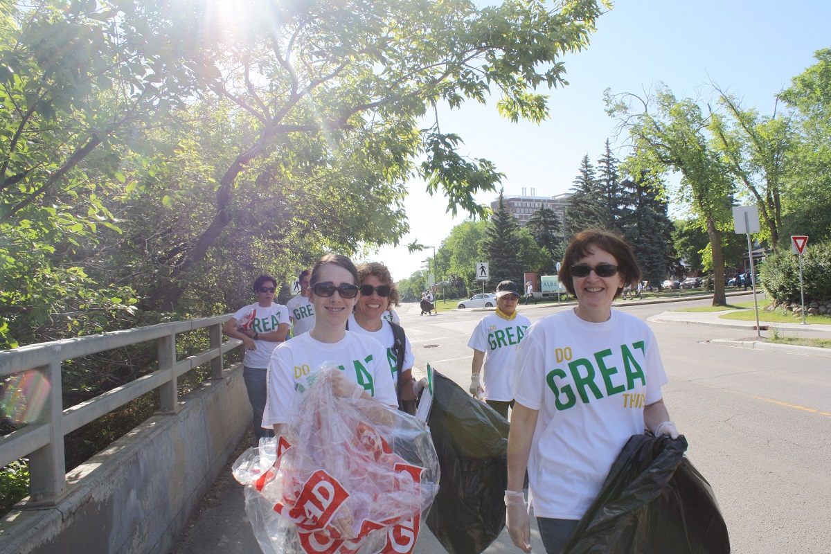 Edmonton River Valley Cleanup