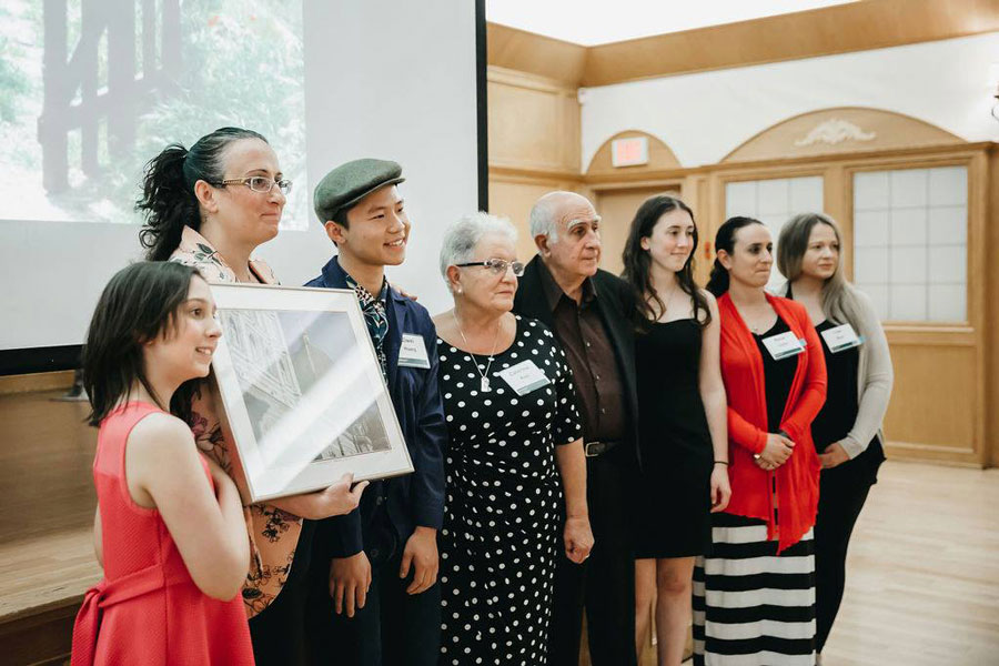 Family of Ernesto Rizzi at the Cortona 20th Anniversary Celebration