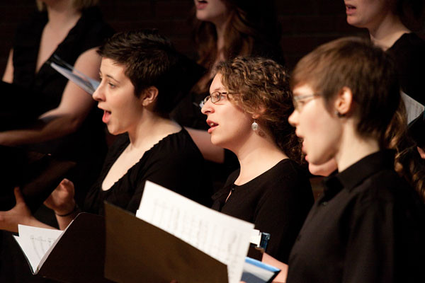 Members of the choir