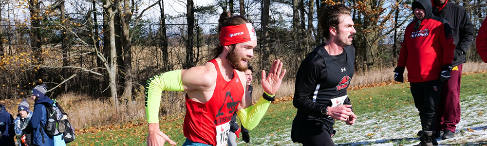 Michio Green was one of the fastest runners at Augustana.