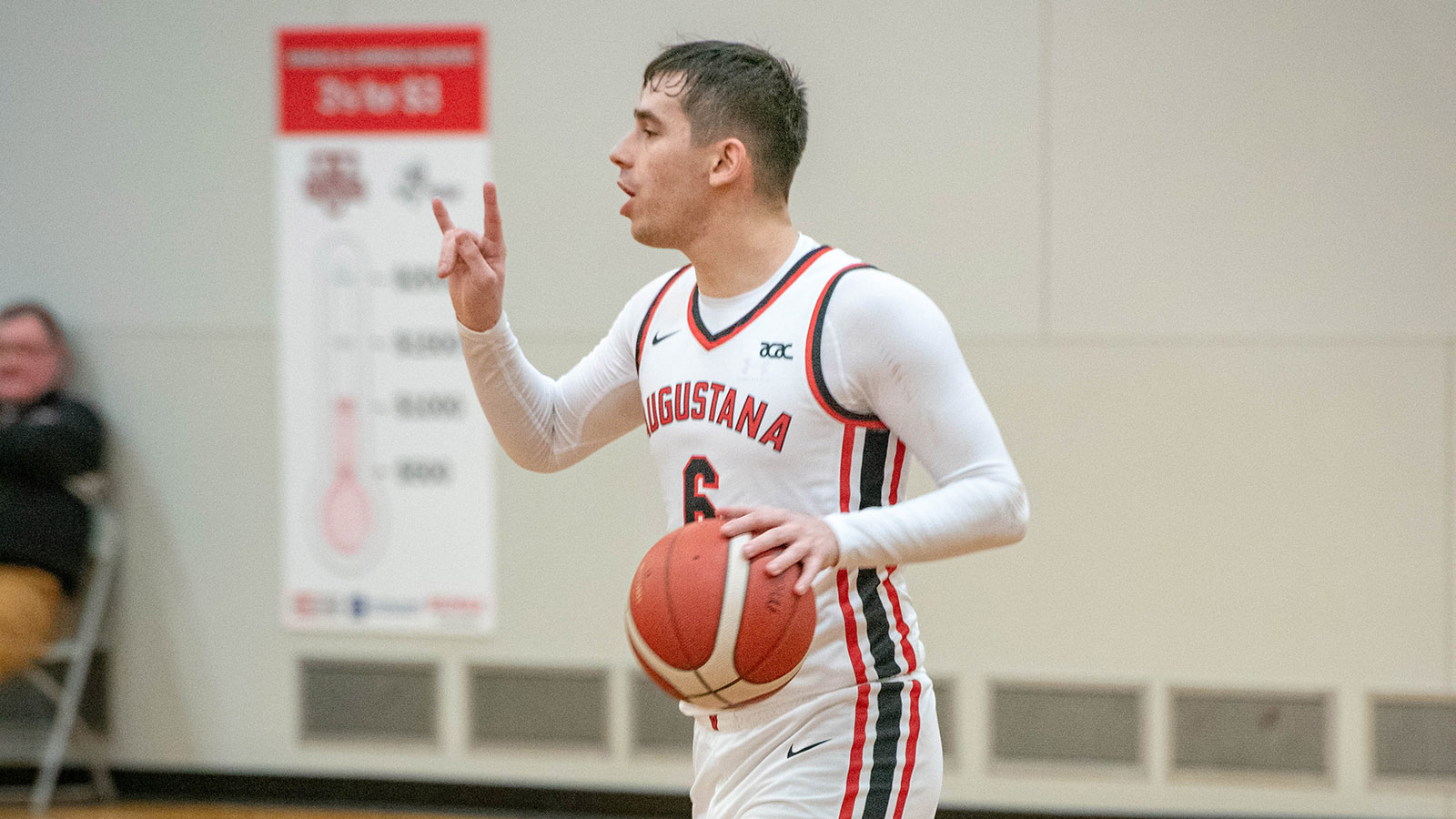 .Marc Parma playing basketball