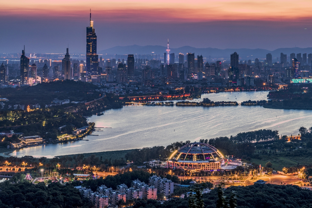 Skyline of Nanjing