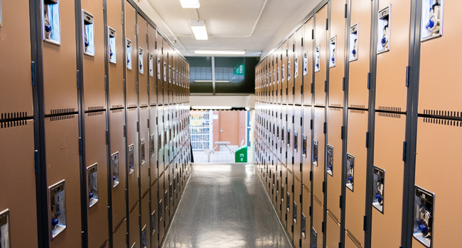 HUB Mall lockers