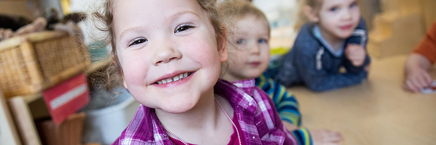 Child smiling