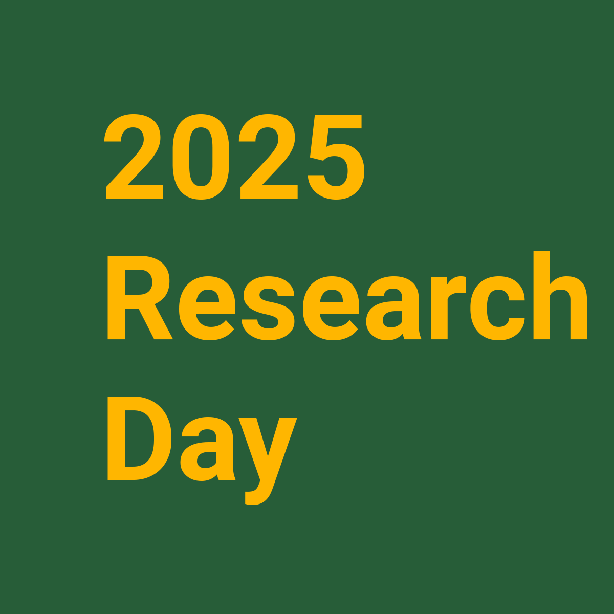 2025 Research Day image for News