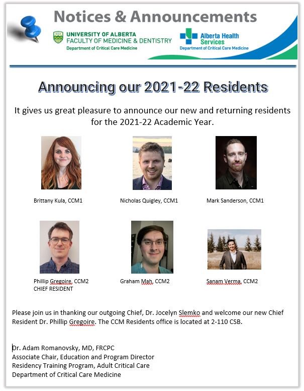 2021-22 CCM Residents