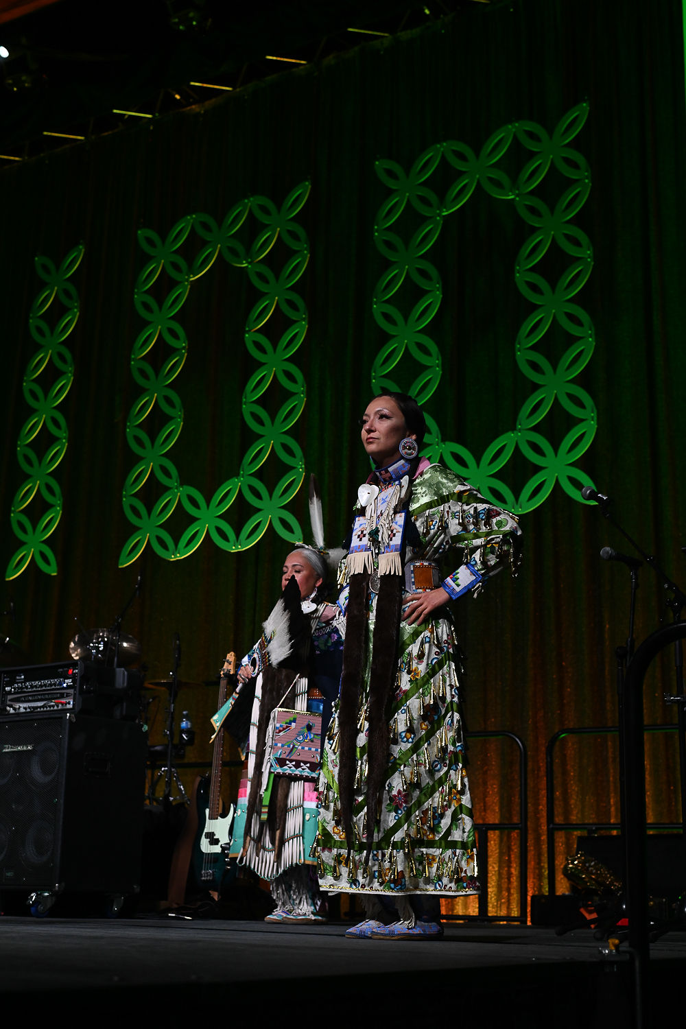 Dancing Cree female dancers