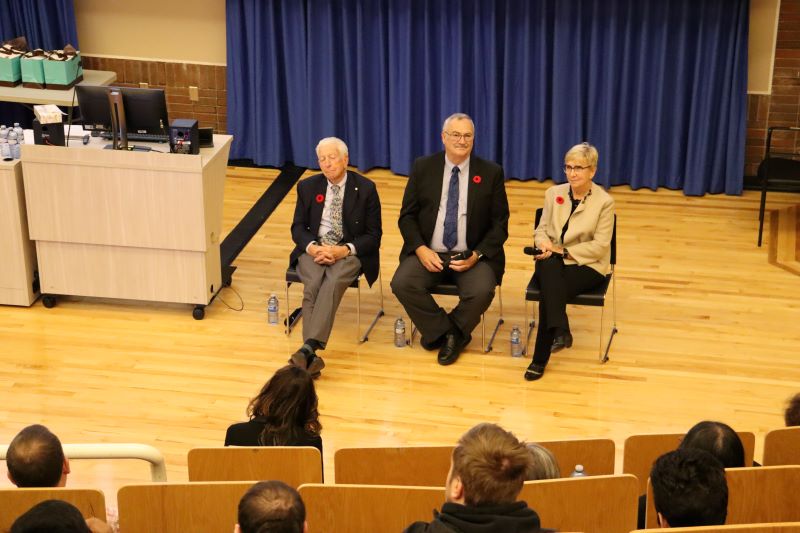 Three of the department's former chairs