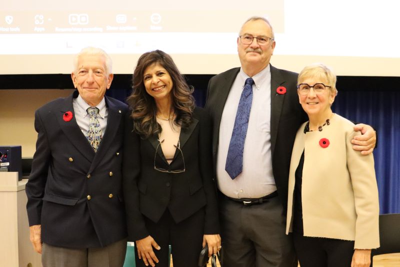 Dr. Paul Armstrong (10th Chair), Dr. Narmin Kassam (current chair), Dr. Jon Meddings (13th Chair), Dr. Barbara Ballermann (14th Chair)