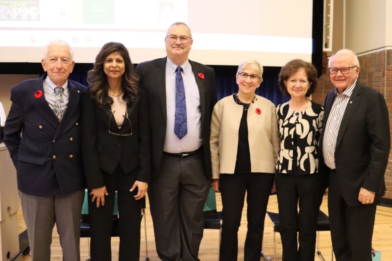 Dr. Paul Armstrong (10th Chair), Dr. Narmin Kassam (current chair), Dr. Jon Meddings (13th Chair), Dr. Barbara Ballermann (14th Chair)