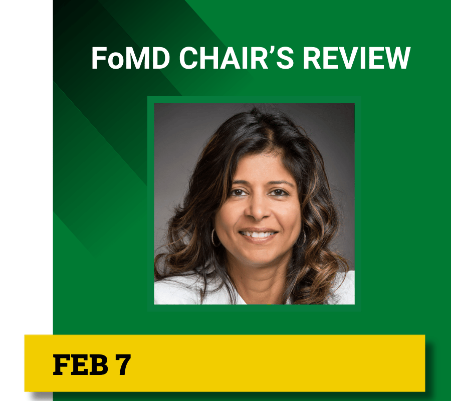 FoMD Chair's Review