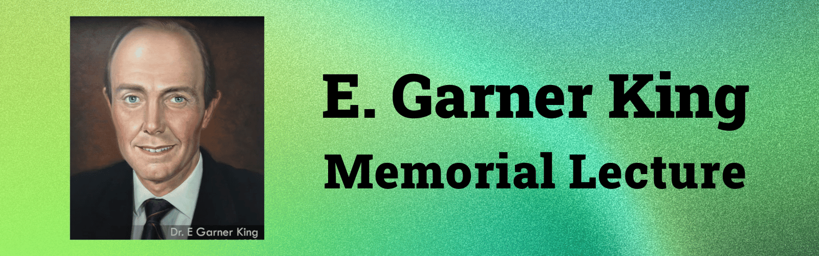 E Garner King Banner