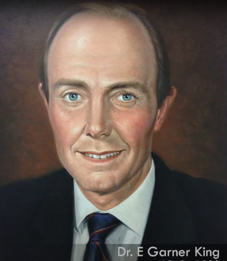 Painting of Dr. E. Garner King