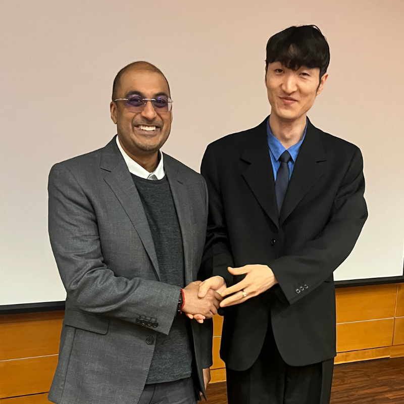 Dr. Gopinath Sutendra and Jiyuan Piao