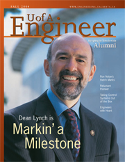 Cover of the Engineer Alumni Magazine - Fall 2004