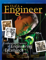 Cover of the Engineer Alumni Magazine - Fall 2008