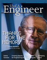 Cover of the Engineer Alumni Magazine - Fall 2012