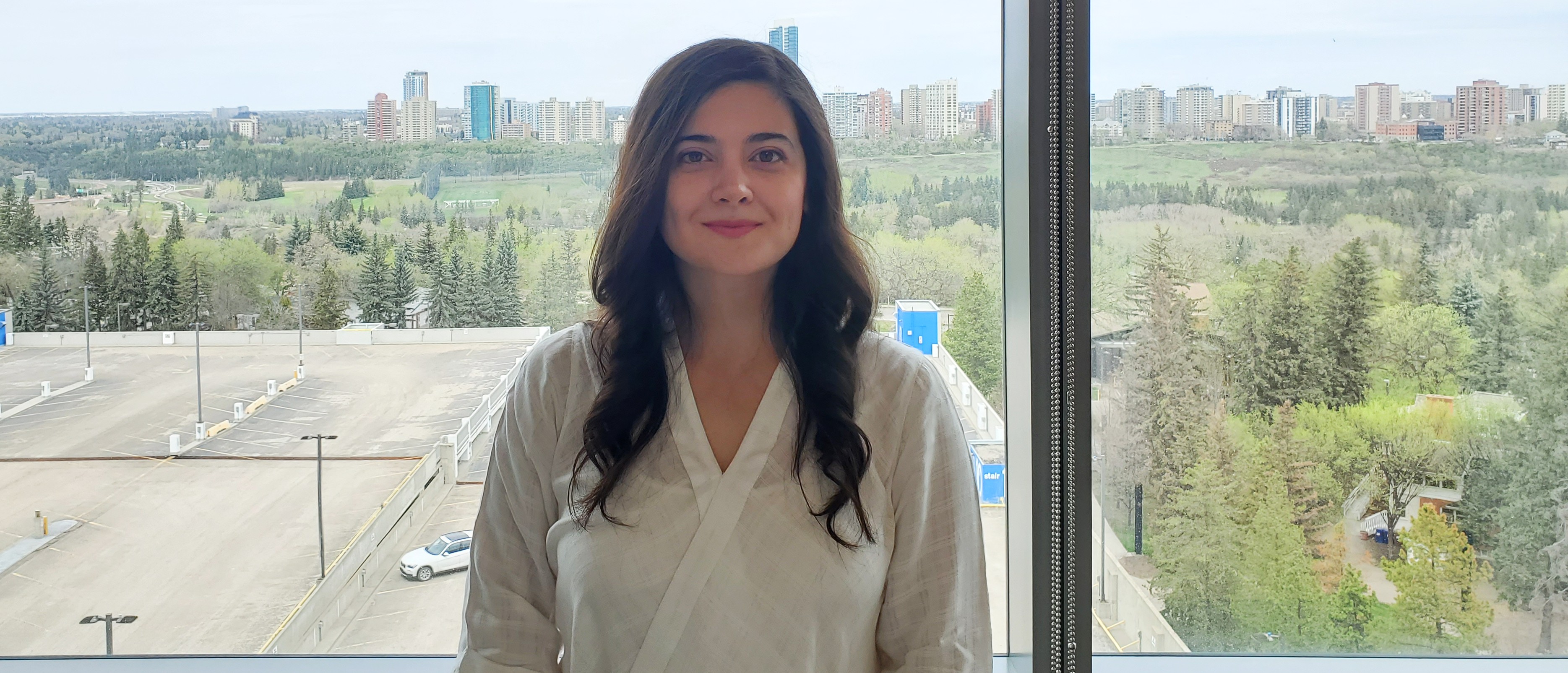 UAlberta Engineering PhD candidate Fatemeh Bakhtiari Ziabari is using bacteria to devour methane-and produce biofuels and biopolymers.