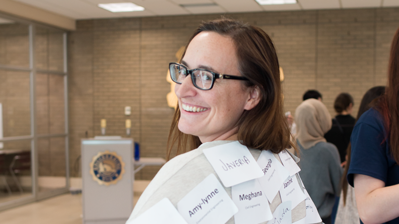 Ania Ulrich, Associate Dean Outreach for the University of Alberta Faculty of Engineering