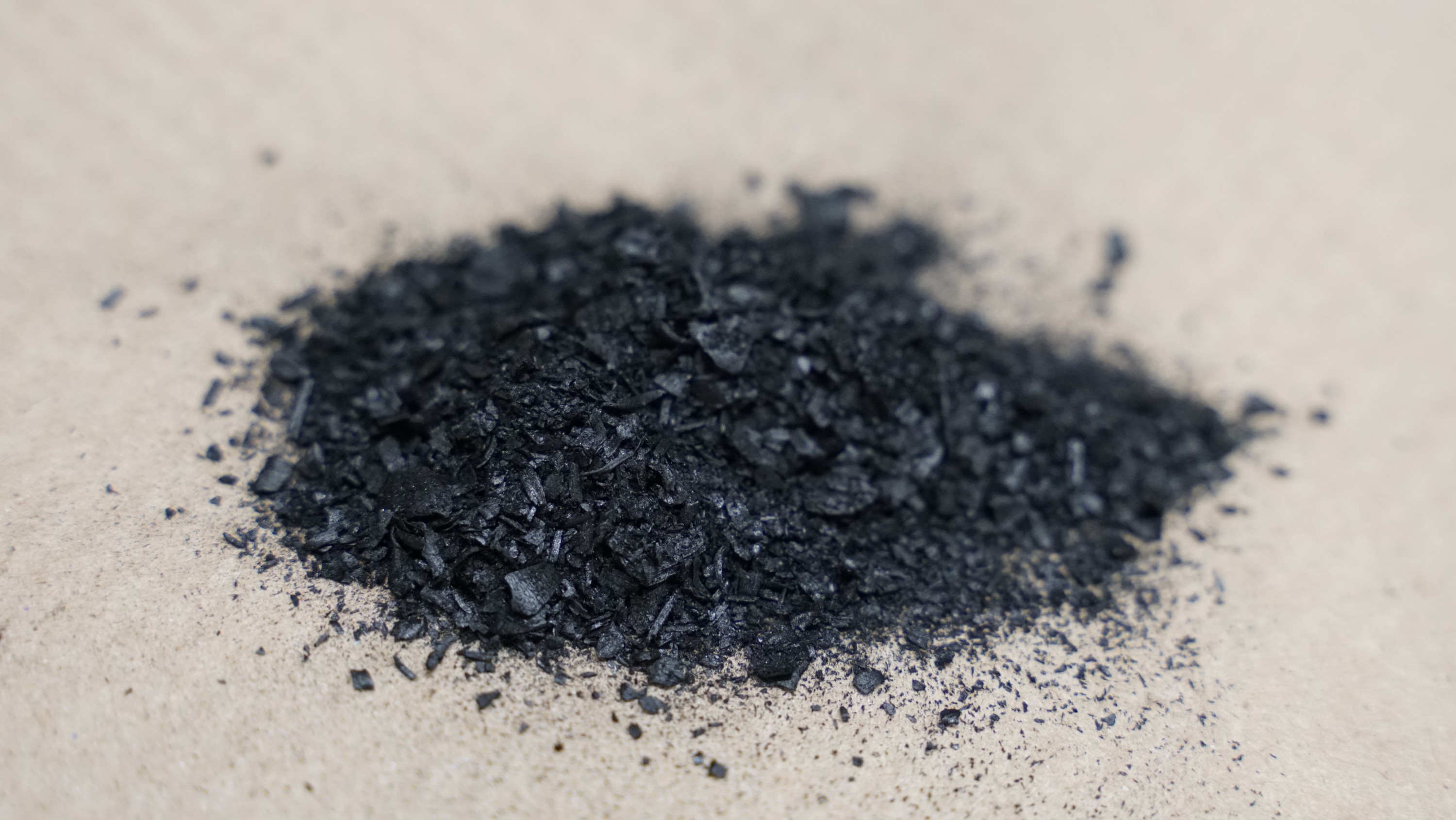 A sample of biochar (Photo: Supplied)