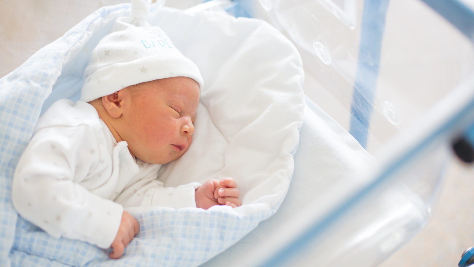 A newborn child sleeping. (Photo: Getty Images)