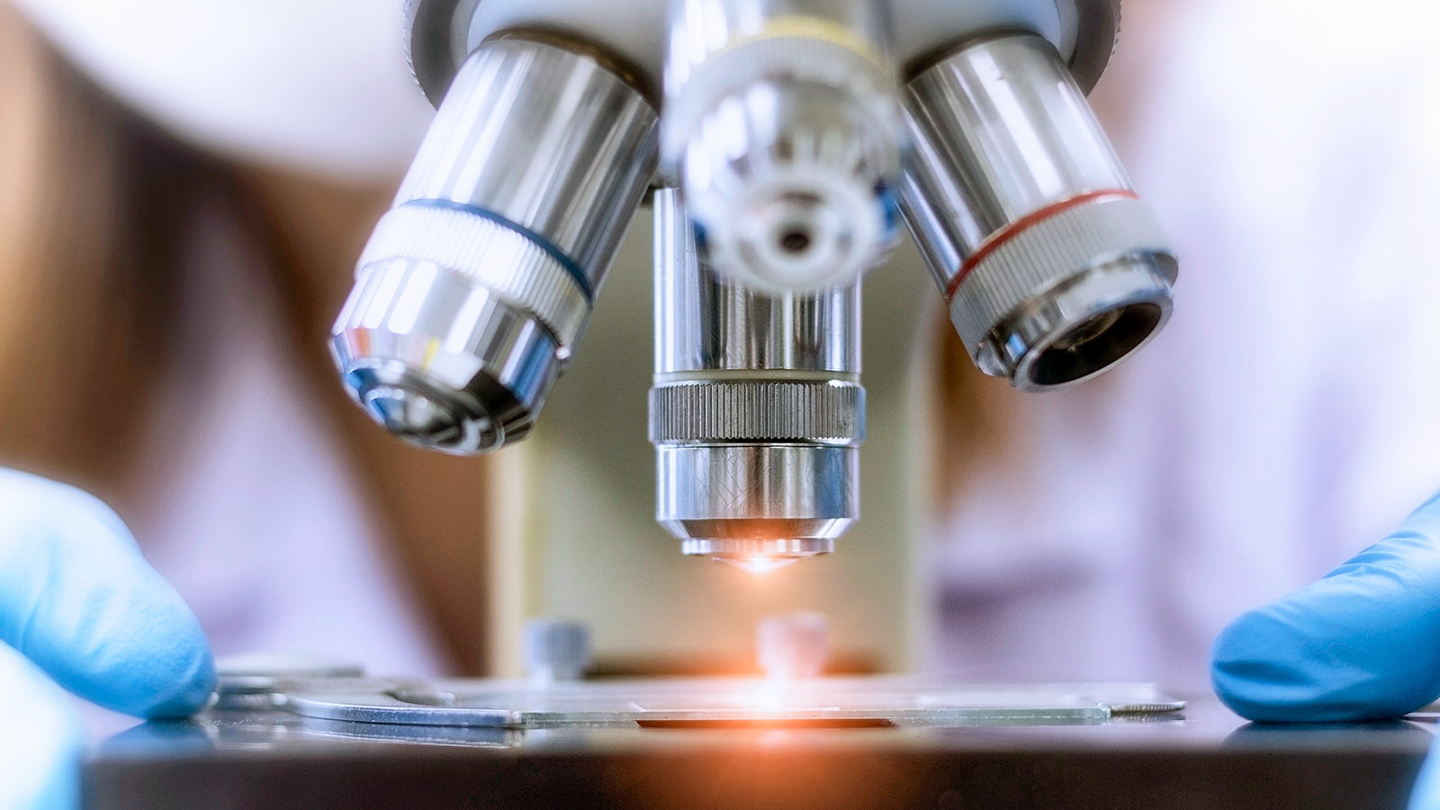 Close up of microscope. (Photo: Getty Images)