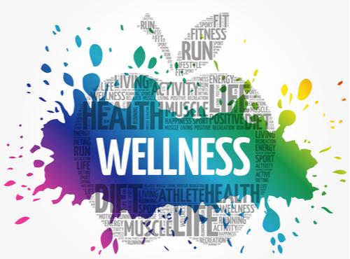 Wellness Splash Word Art