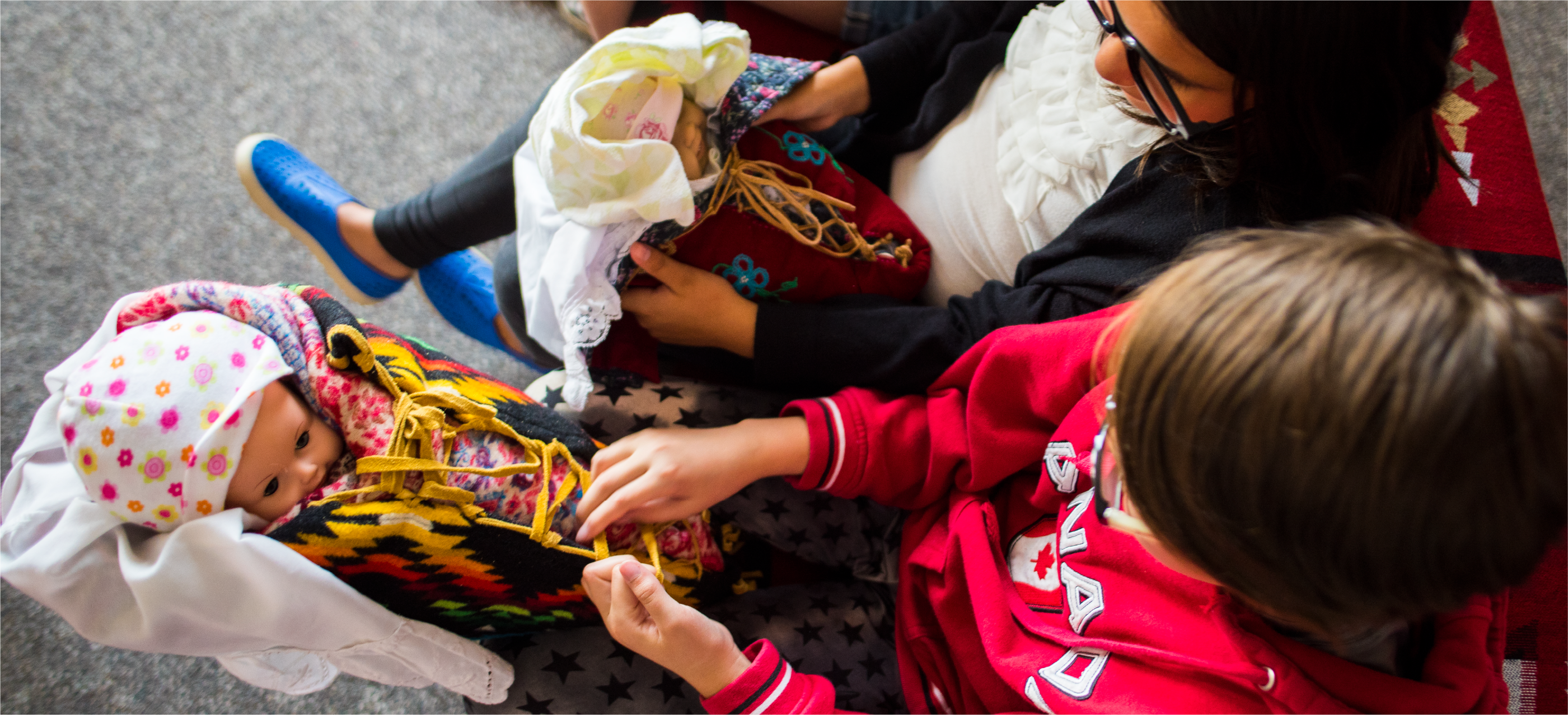 Participants in the Young Indigenous Women's Circle of Leadership