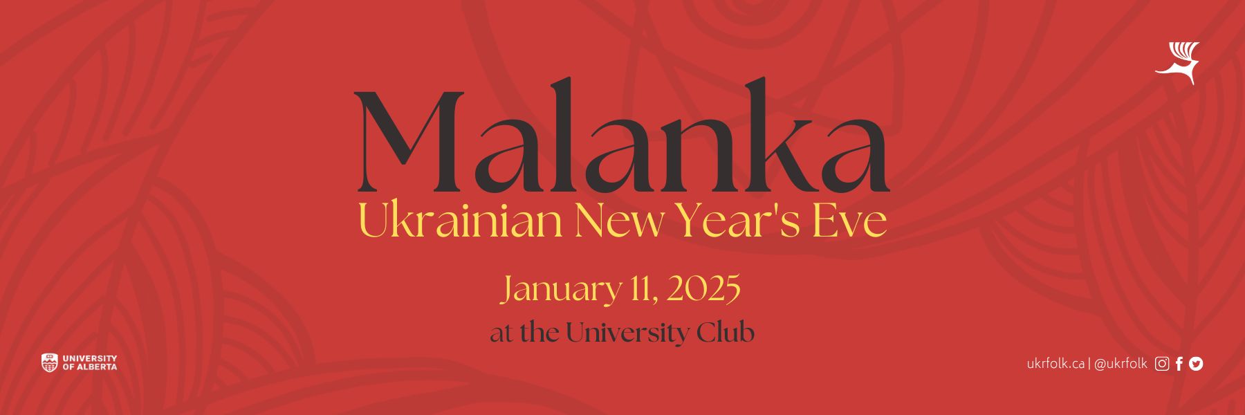 malanka invitation banner for 2024