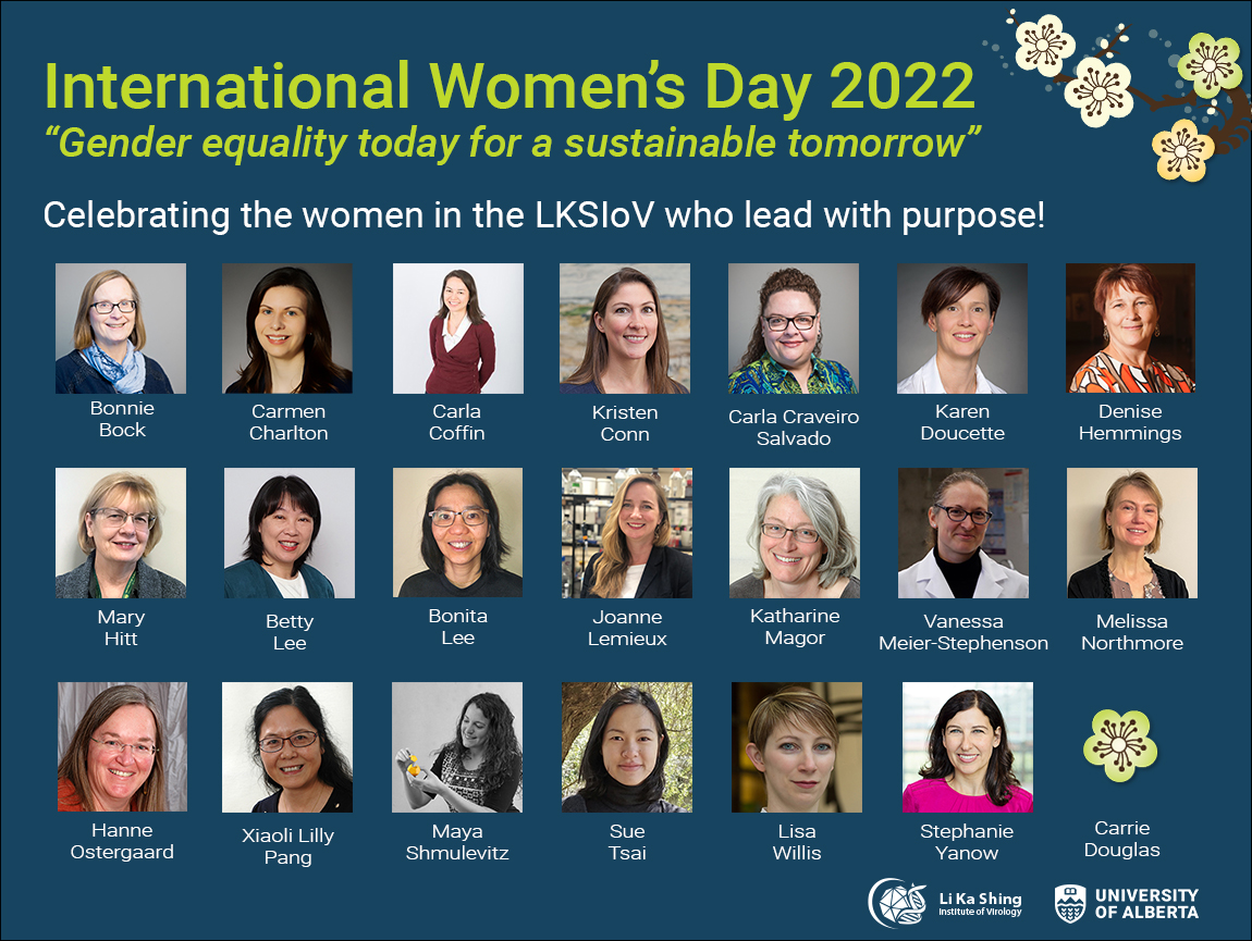 Women of Li Ka Shing Institute of Virology