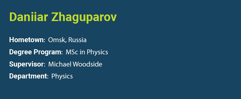 Bio info for Daniiar Zhaguparov