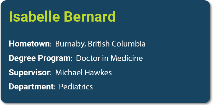 Bio info of Isabelle Bernard