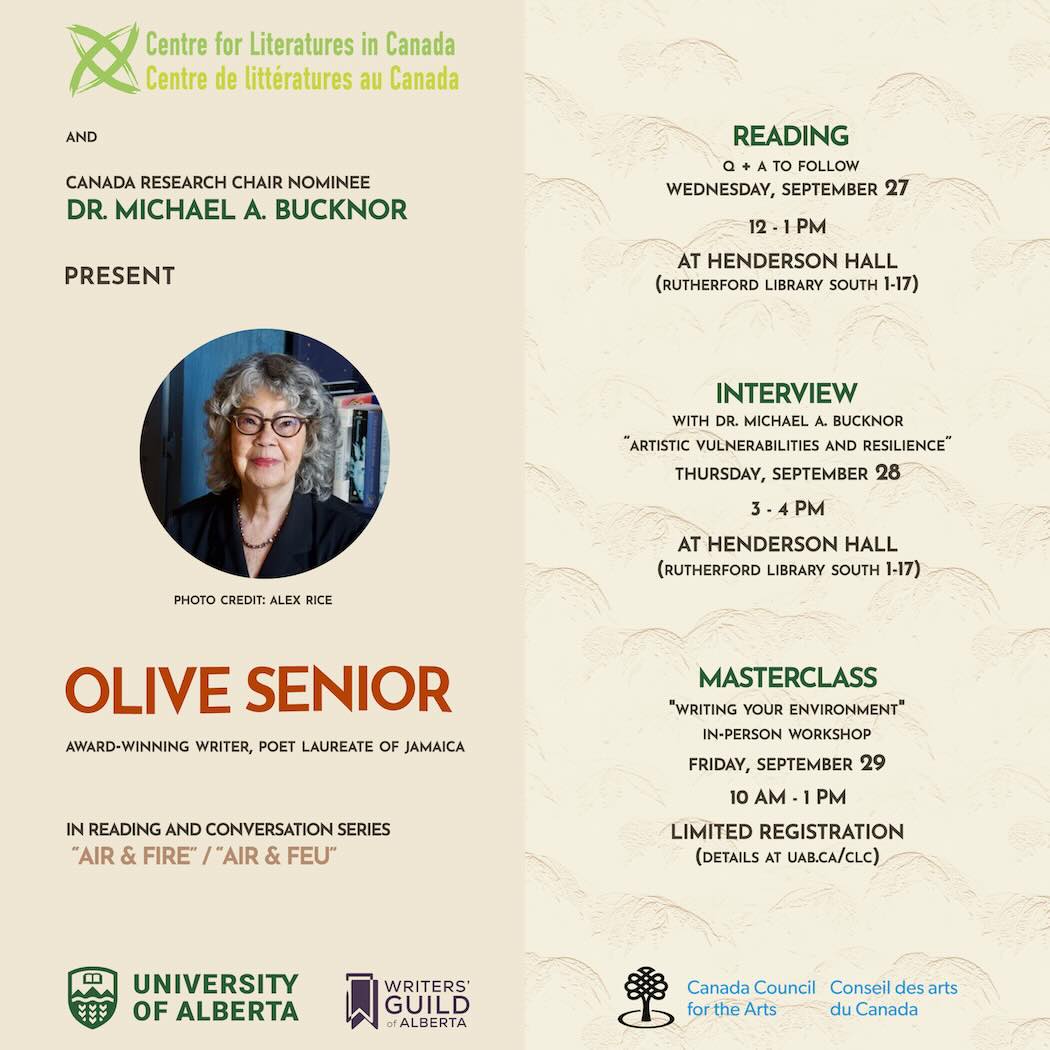 Poster for Olive Senior Events