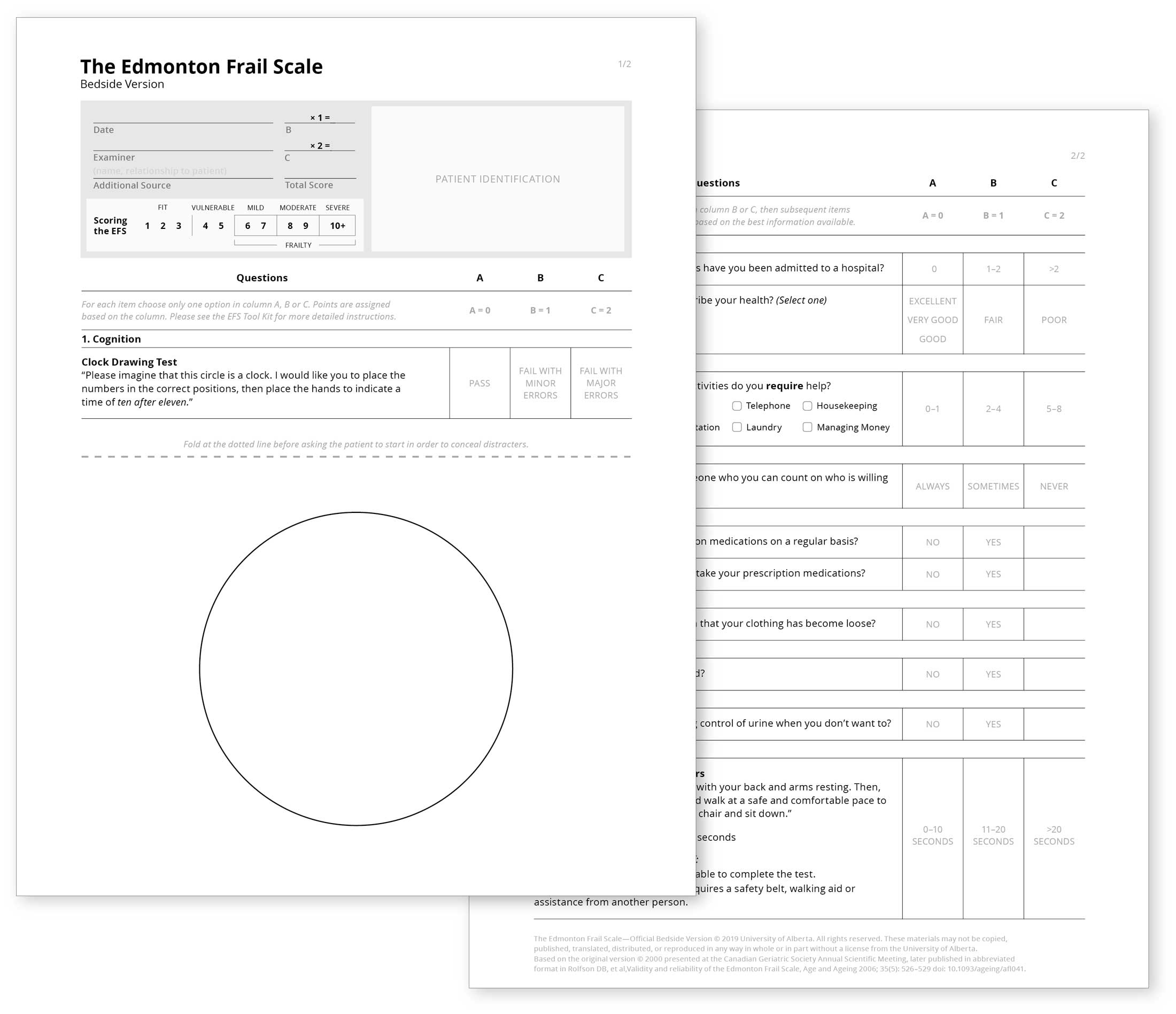 EFS form design