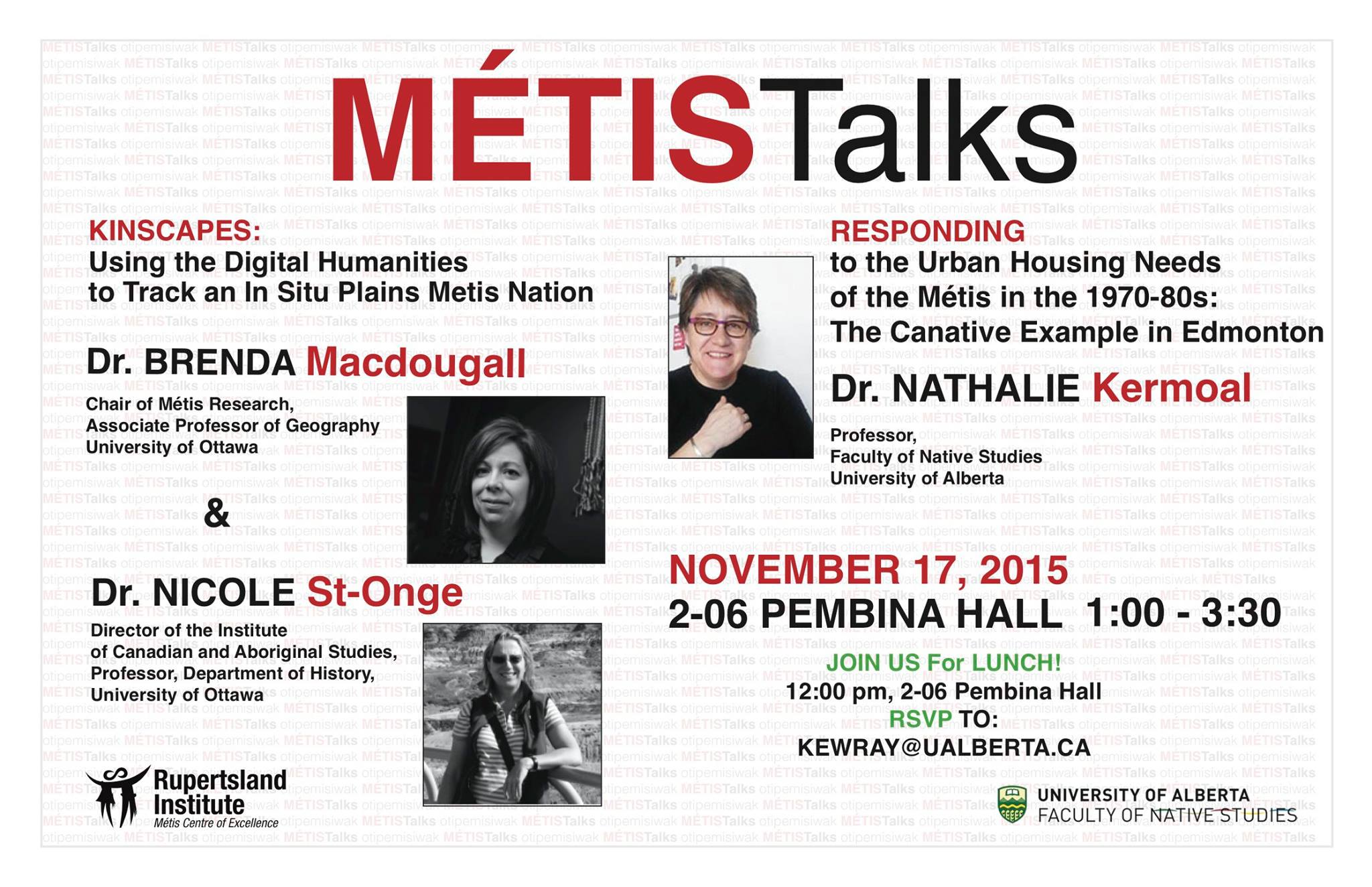 Metis Talks Poster 2015