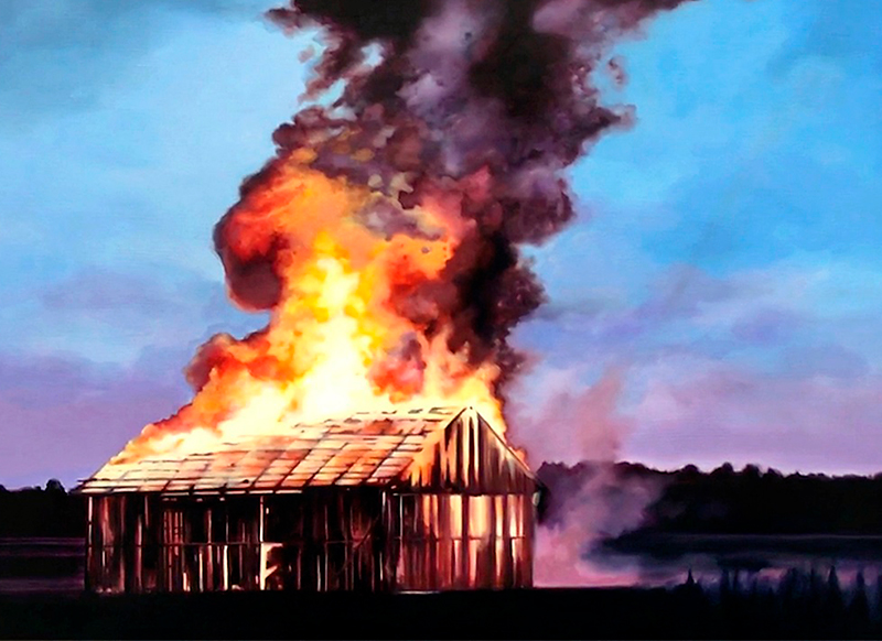 How to Draw a Barn (on Fire) | New Trail