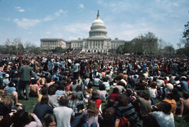 A Vietnam War protest