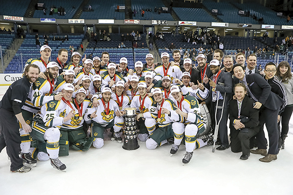 Golden Bears hockey team win Canadian Interuniversity Sports national championship