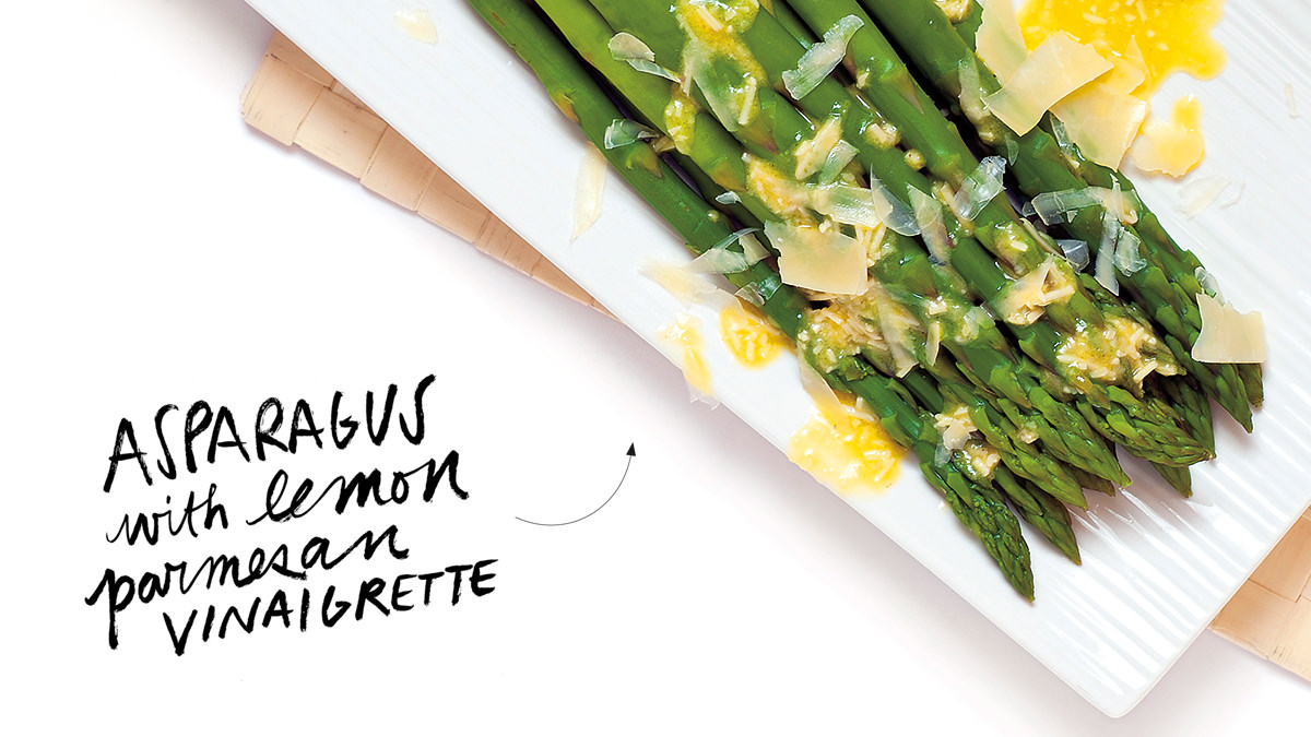 Asparagus with Lemon Parmesan