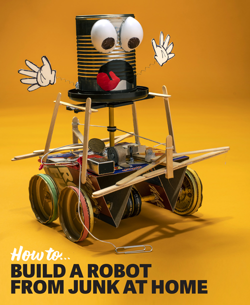 How to build a robot from junk at home